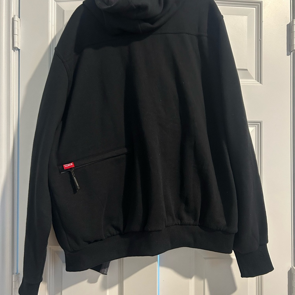 Black heated jacket